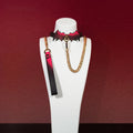 Bat Wing Thermochromic Choker Collar and Leash Set - Variant Image 1