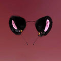 Cat and Fox Ear Headband with Matching Lace Choker - Variant Image 1
