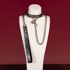 Pink Chameleon Bell Choker Collar Set - Variant Image 2