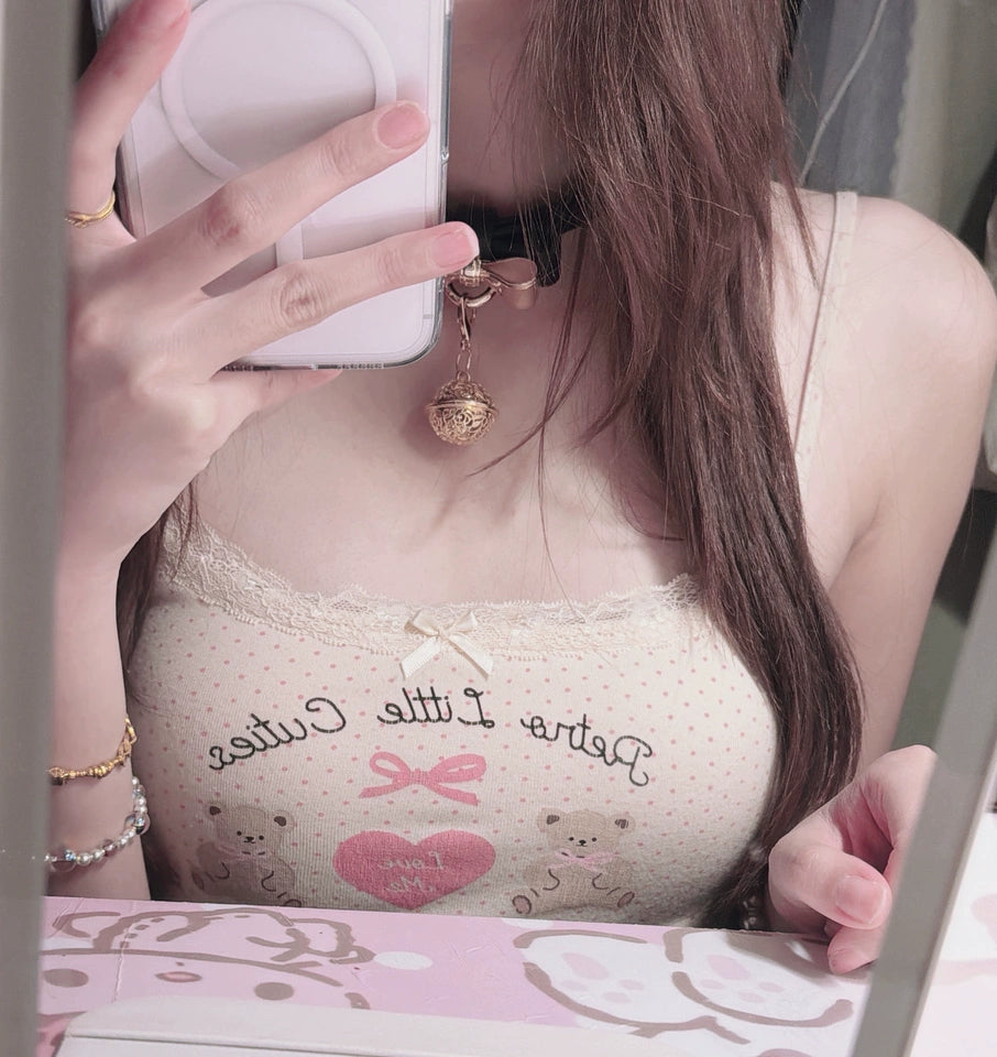 Customer styling photo of a statement leather choker with polished hardware