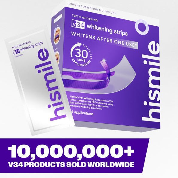 Hismile V34 Purple Whitening Strips (PAP+) - Era Giftware